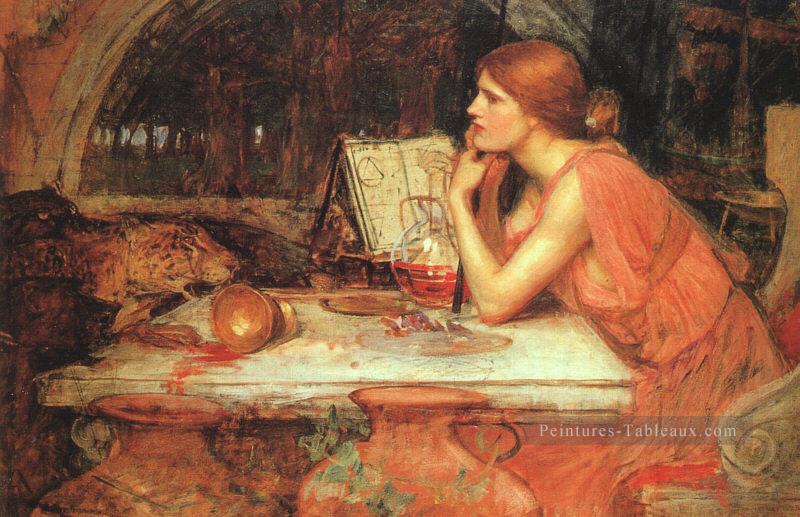 La sorcière grecque John William Waterhouse Peintures à l'huile